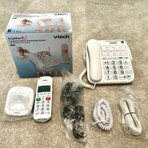 VTech 2-Handset Cordless/Corded Telephone